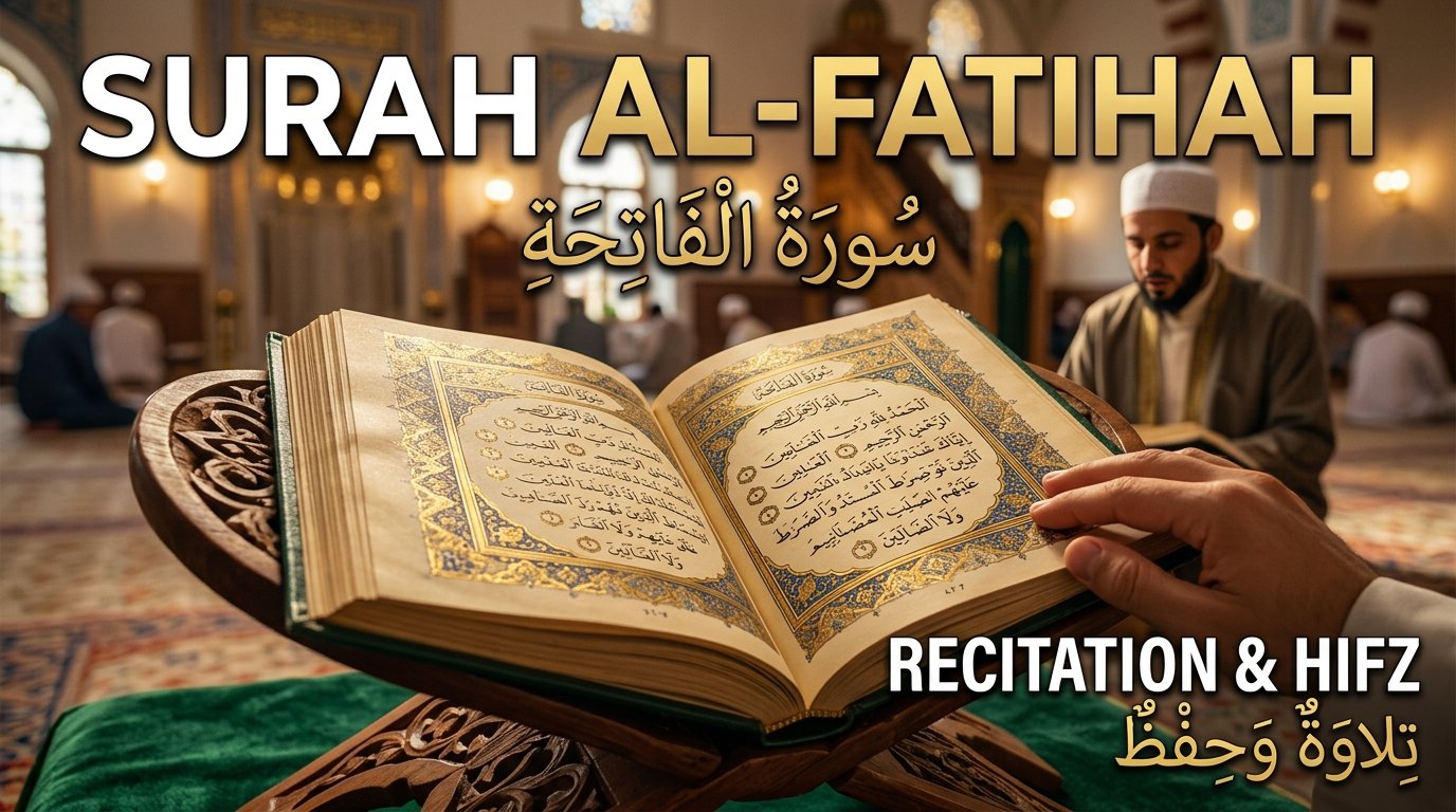 Surah Al-Fatihah: Word-by-Word Tajweed Correction & Recitation