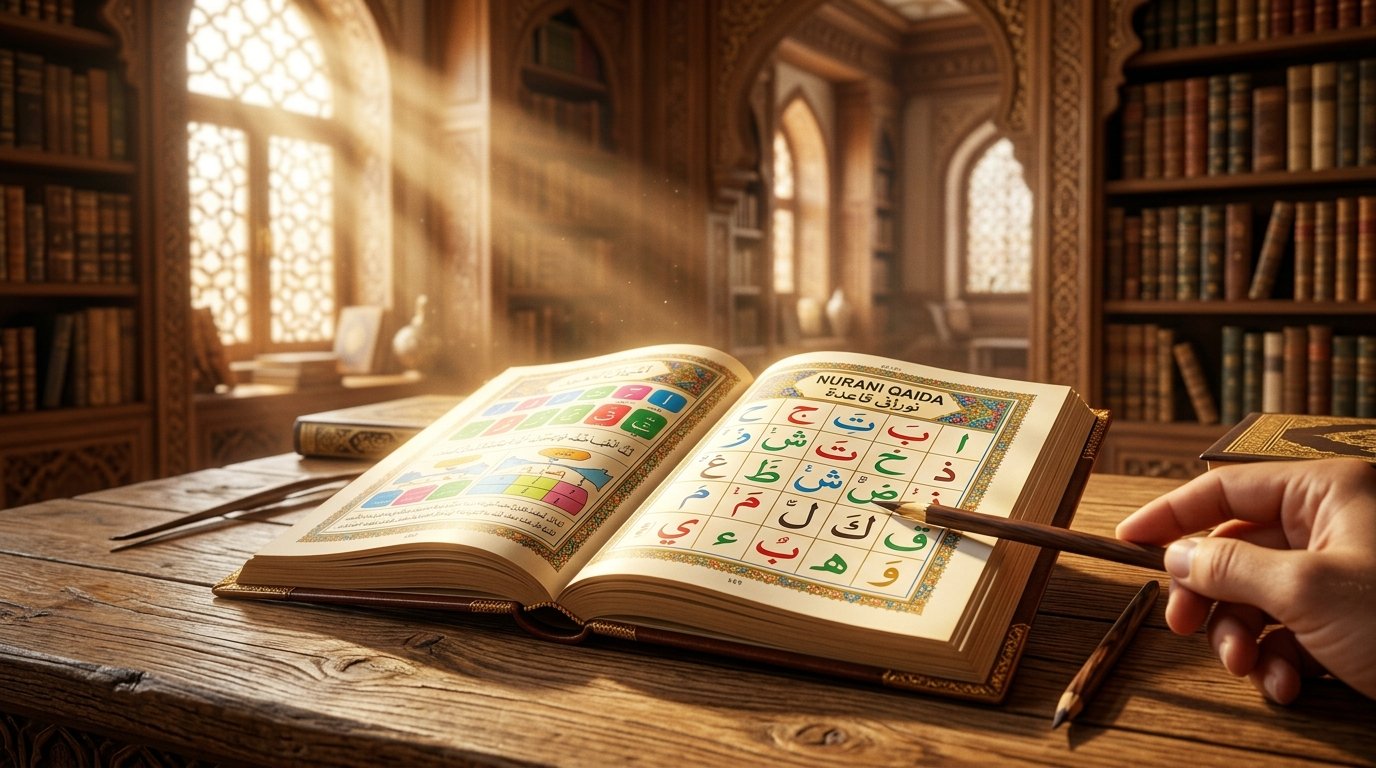 Noorani Qaida Lesson 1: Arabic Alphabet & Phonics for Beginners